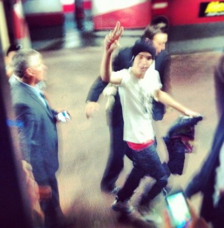 Otra foto de Justin en España