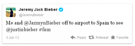 Justin Bieber está a punto de recibir una visita de su padre Jeremy Bieber y su hermana Jazzy Bieber!